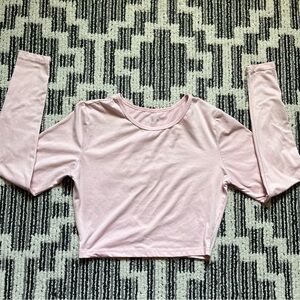 *SHEIN Pink Long Sleeve Top*